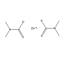 二甲基二硫代氨基甲酸锌 137-30-4