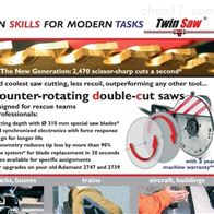 twinsaw cdc2350辅助设备twinsaw轮异向切割锯