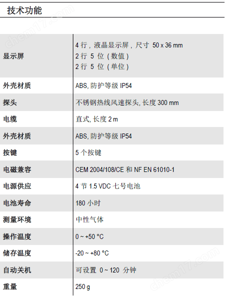 <strong>VT110手持熱線風(fēng)量風(fēng)速儀</strong>