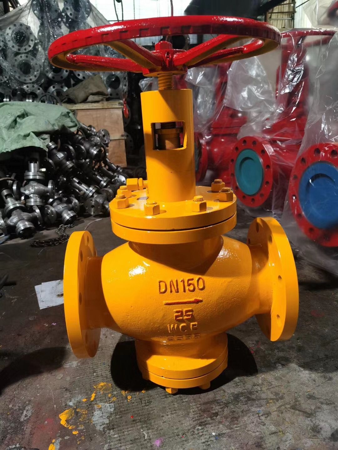 tp641y 气动阀套式排污阀